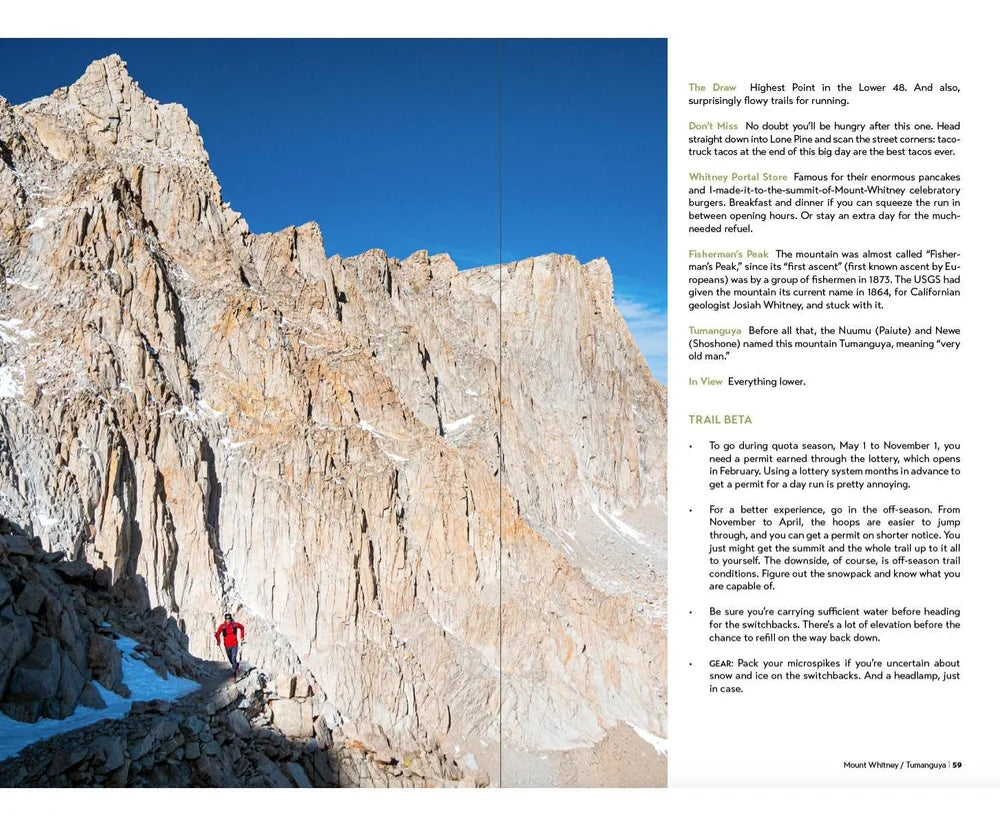 Sierra Trail Runs: A Guide to the Eastside